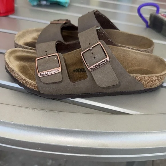 COPY - Birkenstock Brown Sandals with Buckles - Picture 2 of 6